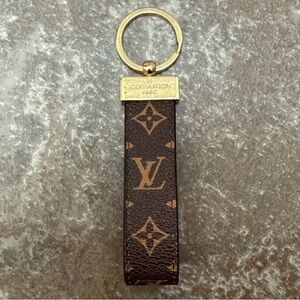Louis Vuitton Gold Keyring